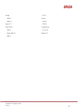 Предварительный просмотр 67 страницы Brusa ICS115 Operation Manual
