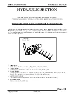 Предварительный просмотр 80 страницы Brush Bandit 1290XP Operating & Parts Manual