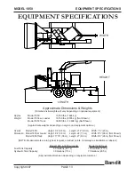 Предварительный просмотр 15 страницы Brush Bandit 1850 Operating & Parts Manual