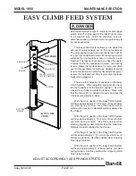 Предварительный просмотр 49 страницы Brush Bandit 1850 Operating & Parts Manual