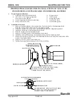 Предварительный просмотр 51 страницы Brush Bandit 1850 Operating & Parts Manual