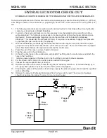 Предварительный просмотр 67 страницы Brush Bandit 1850 Operating & Parts Manual