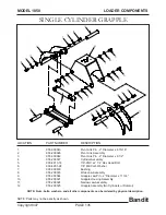 Предварительный просмотр 137 страницы Brush Bandit 1850 Operating & Parts Manual