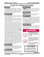 Предварительный просмотр 15 страницы Brush Bandit 2000XP Operating & Parts Manual