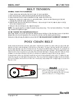 Preview for 46 page of Brush Bandit 2900T Operating & Parts Manual