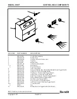 Preview for 61 page of Brush Bandit 2900T Operating & Parts Manual