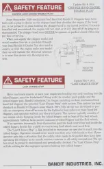 Preview for 8 page of Brush Bandit 65A Operating & Parts Manual