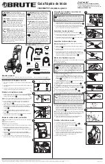 Предварительный просмотр 2 страницы Brute 2600 MAX PSI Series Quick Start Manual