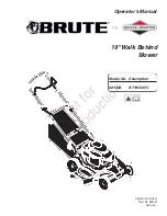 Brute 881403 Operator'S Manual предпросмотр