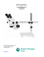 Brutsch-Ruegger Tools FUTURO BZS Instruction Manual preview