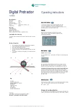 Brütsch Rüegger 141060 Operating Instructions preview