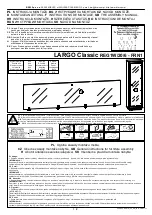 BRW LARGO Classic REG1W/20/6 Assembly Manual preview