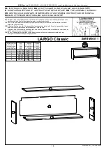 BRW LARGO Classic SW1W/4/11 Assembly Manual предпросмотр