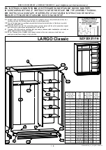 Preview for 1 page of BRW LARGO Classic SZF3D/21/16 Assembly Manual