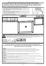 Предварительный просмотр 1 страницы BRW LARGO PLUS/11/8 Assembly Manual