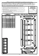 BRW LARGO PREG/20/6 Assembly Manual предпросмотр