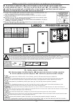 BRW LARGO PREG2D1K3S Assembly Manual предпросмотр