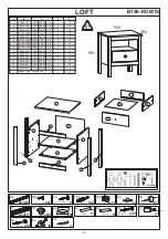 Предварительный просмотр 3 страницы BRW LOFT B156-KOM1S Manual