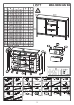 Preview for 3 page of BRW LOFT B156-KOM2D2S/150 Assembly