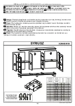 BRW SYRIUSZ X2W4S/9/18 Assembly Manual предпросмотр