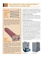 Preview for 2 page of Bryan Boilers CLM-120-WT-FDG-844-AV-CM-IN Specification Sheet