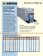 Предварительный просмотр 2 страницы Bryan Boilers Flexible Water Tube Boilers Brochure