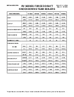 Preview for 2 page of Bryan Boilers Knockdown RV-450 Specification Sheet