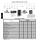 Preview for 2 page of Bryant 180B Series Product Data