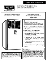 Bryant 315AAV048090 User'S Information Manual preview