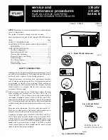 Preview for 1 page of Bryant 330JAV Service And Maintenance Procedures Manual