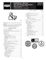 Preview for 1 page of Bryant 350AAV Installation, Start-Up, And Operating Instructions Manual