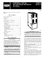 Preview for 1 page of Bryant 369RAN Installation, Start-Up, And Operating Instructions Manual