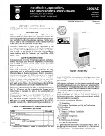 Bryant 396JAZ Installation, Operation And Maintenance Instructions preview