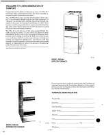 Preview for 2 page of Bryant 398AAV User'S Information Manual