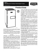 Bryant 4-WAY MULTIPOISE TWO-STAGE CONDENSING GAS FURNACE 352AAV Product Data preview
