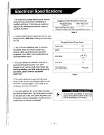 Preview for 5 page of Bryant 463AAC005BA Use And Care Manual