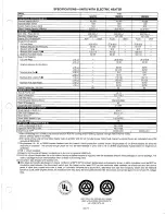 Preview for 3 page of Bryant 517G Specifications