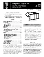 Preview for 1 page of Bryant 542J Series Installation, Start-Up And Service Instructions Manual