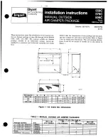 Предварительный просмотр 1 страницы Bryant 559C Installation Instructions