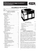 Предварительный просмотр 1 страницы Bryant 577C--A Installation Instructions Manual