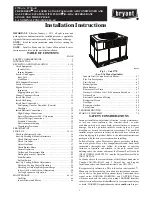 Предварительный просмотр 1 страницы Bryant 577E-A Installation Instructions Manual