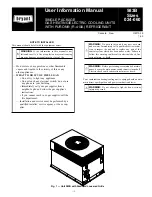 Bryant 583B Series User'S Information Manual preview