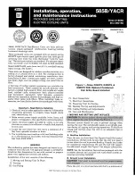 Bryant 585B/YACR Installation, Operating And Maintenance Instructions preview