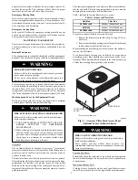 Preview for 3 page of Bryant 607B User'S Information Manual