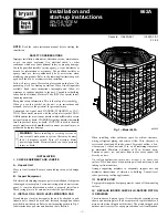 Preview for 1 page of Bryant 662A Installation And Start-Up Instructions Manual