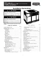 Bryant 677D--A Installation Instructions Manual preview