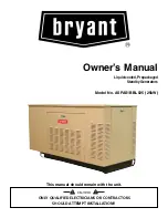 Предварительный просмотр 1 страницы Bryant ASPAS1BBL025 Owner'S Manual