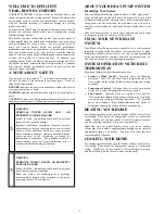 Preview for 2 page of Bryant Central Air Conditioning System Owner'S Information Manual