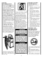 Предварительный просмотр 4 страницы Bryant CONDENSING GAS FURNACE 340MAV User'S Information Manual