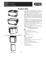 Bryant ERVXX Product Data preview